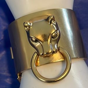 KULE PANTHER DOOR KNOCKER CUFF BRACELET